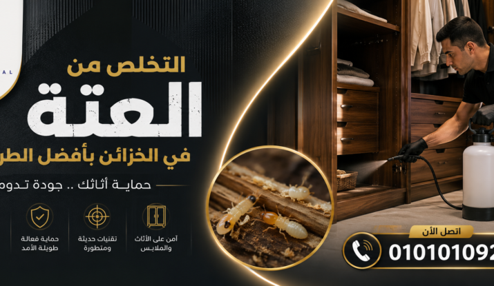 التخلص من العته في الخزائن بأفضل الطرق