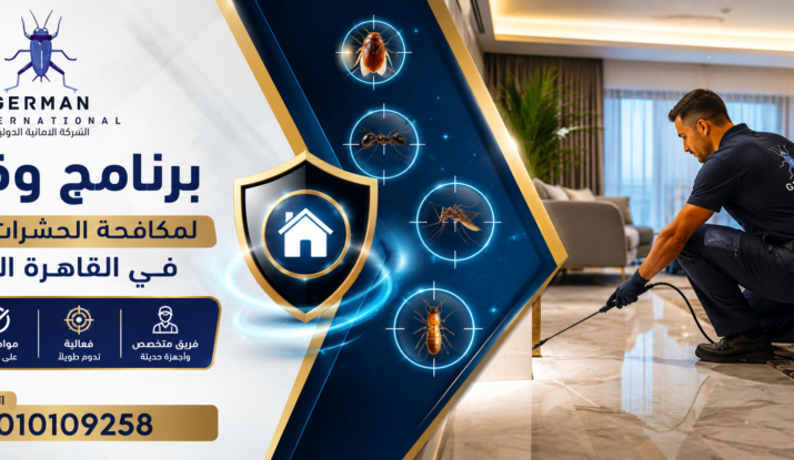 برنامج وقائي لمكافحة الحشرات المنزلية في القاهرة الجديدة