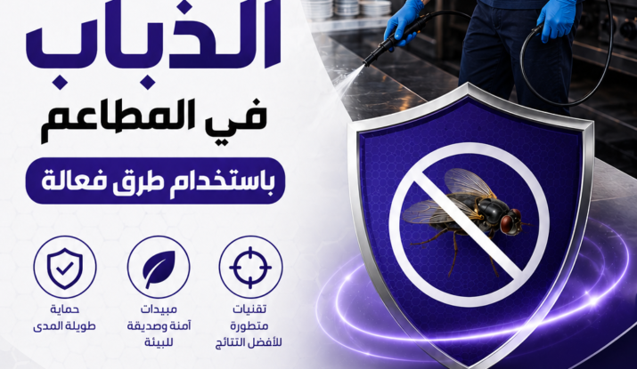 مكافحة الذباب في المطاعم باستخدام طرق فعالة