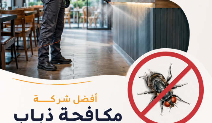 أفضل شركة مكافحة ذباب في الشيخ زايد للمطاعم والكافيهات