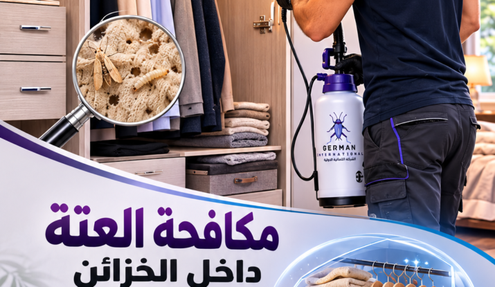 كيفية التخلص من العته داخل الخزائن وحماية الملابس