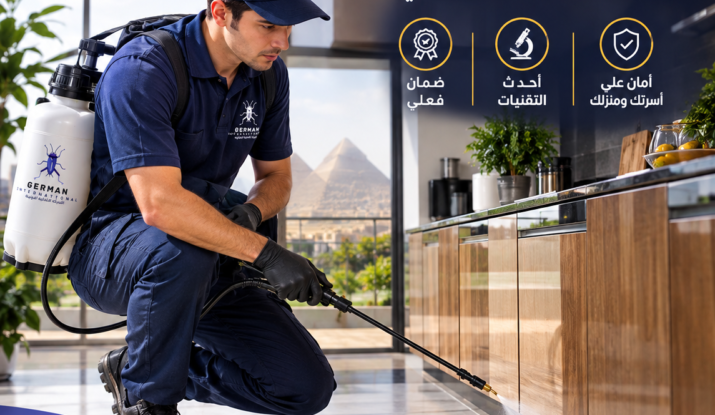 مكافحة الحشرات المنزلية في الجيزة والهرم أحدث التقنيات وضمان فعلي