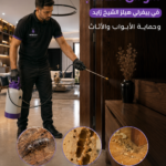 مكافحة سوس الخشب في بيفرلي هيلز الشيخ زايد وحماية الأبواب والأثاث