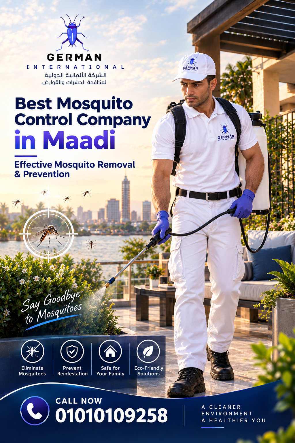 Best Mosquito Control Company in Maadi Effective Mosquito Removal & Prevention
