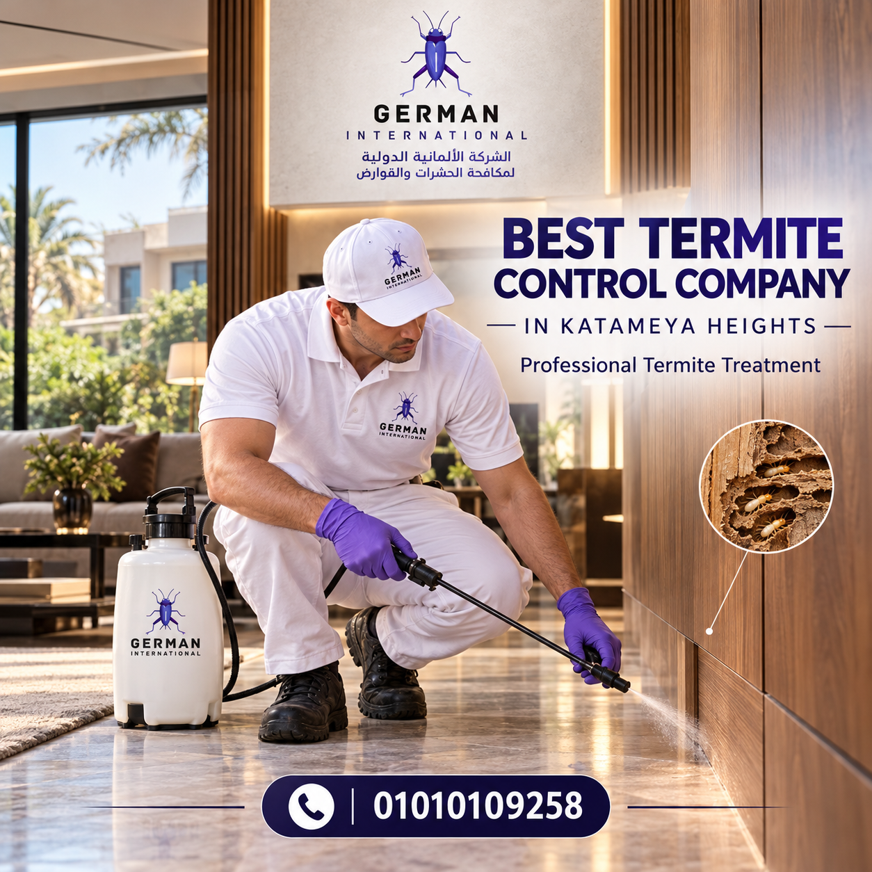 Best Termite Control Company in Katameya Heights Professional Termite Treatment